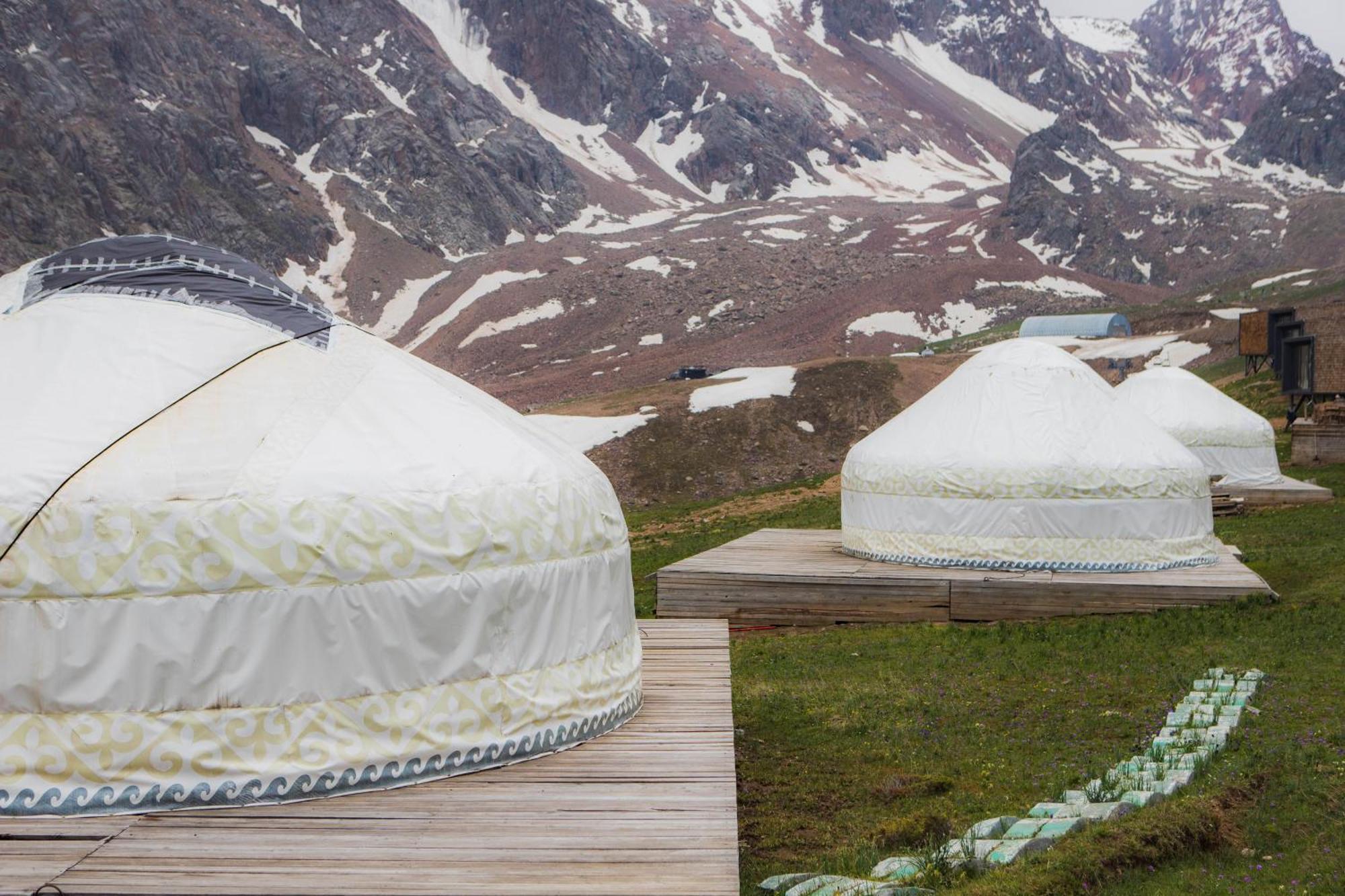 Yurta Base Camp, Shymbulak Mountain Campsite